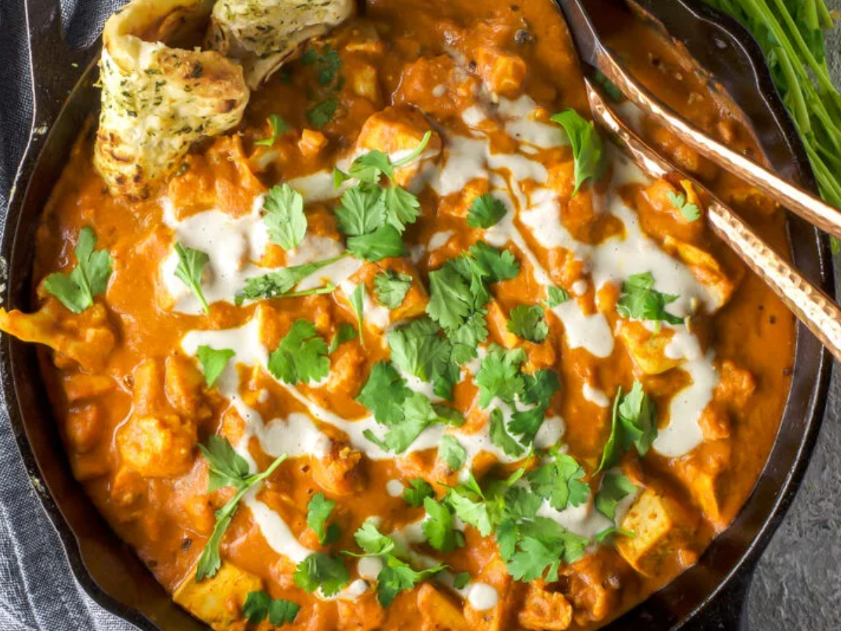 Cauliflower, Tofu and Chickpea Tikka Masala Eastwoods Home