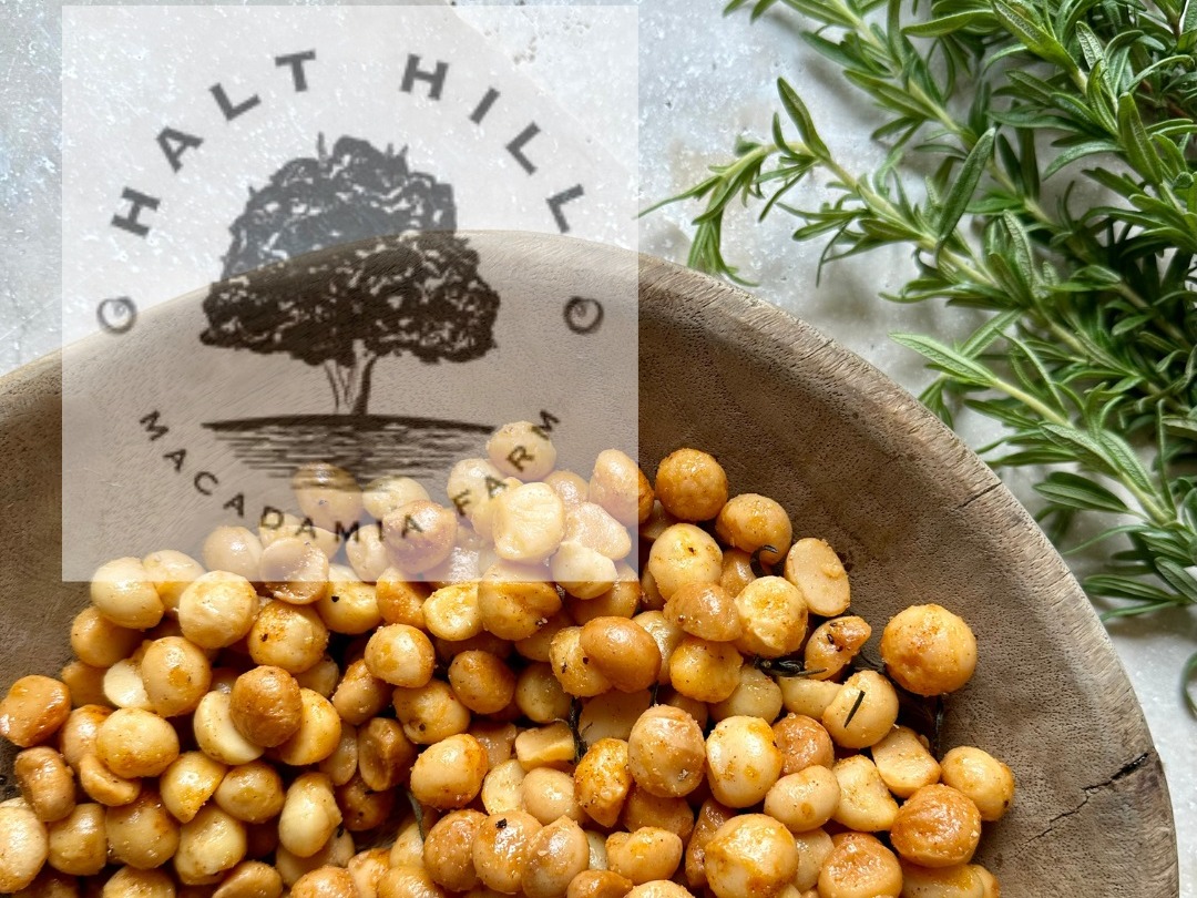 Rosemary Chilli Salt Macadamias Katering at Home Katering at